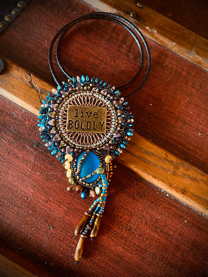 Live Boldly Necklace