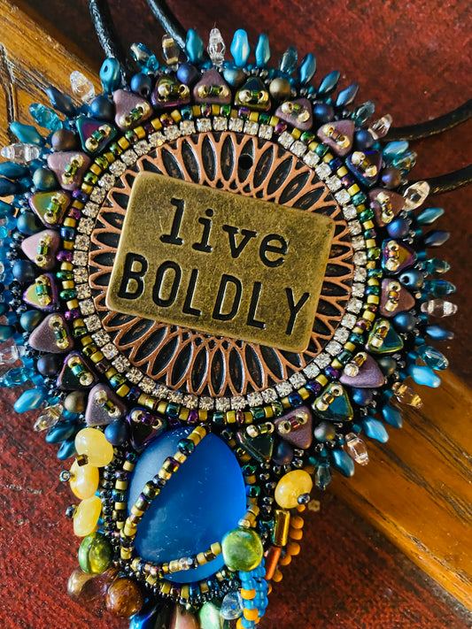 Live Boldly Necklace