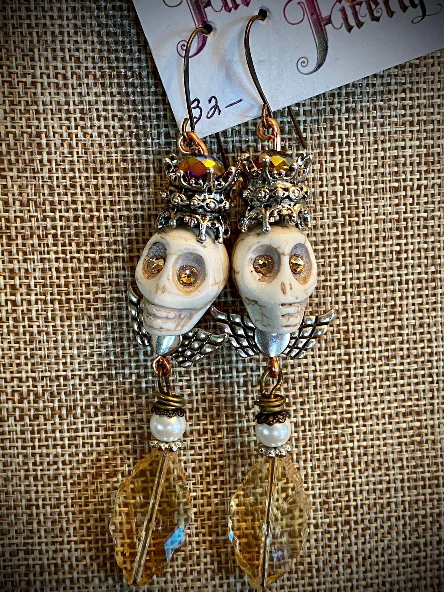 King Skully Earrings