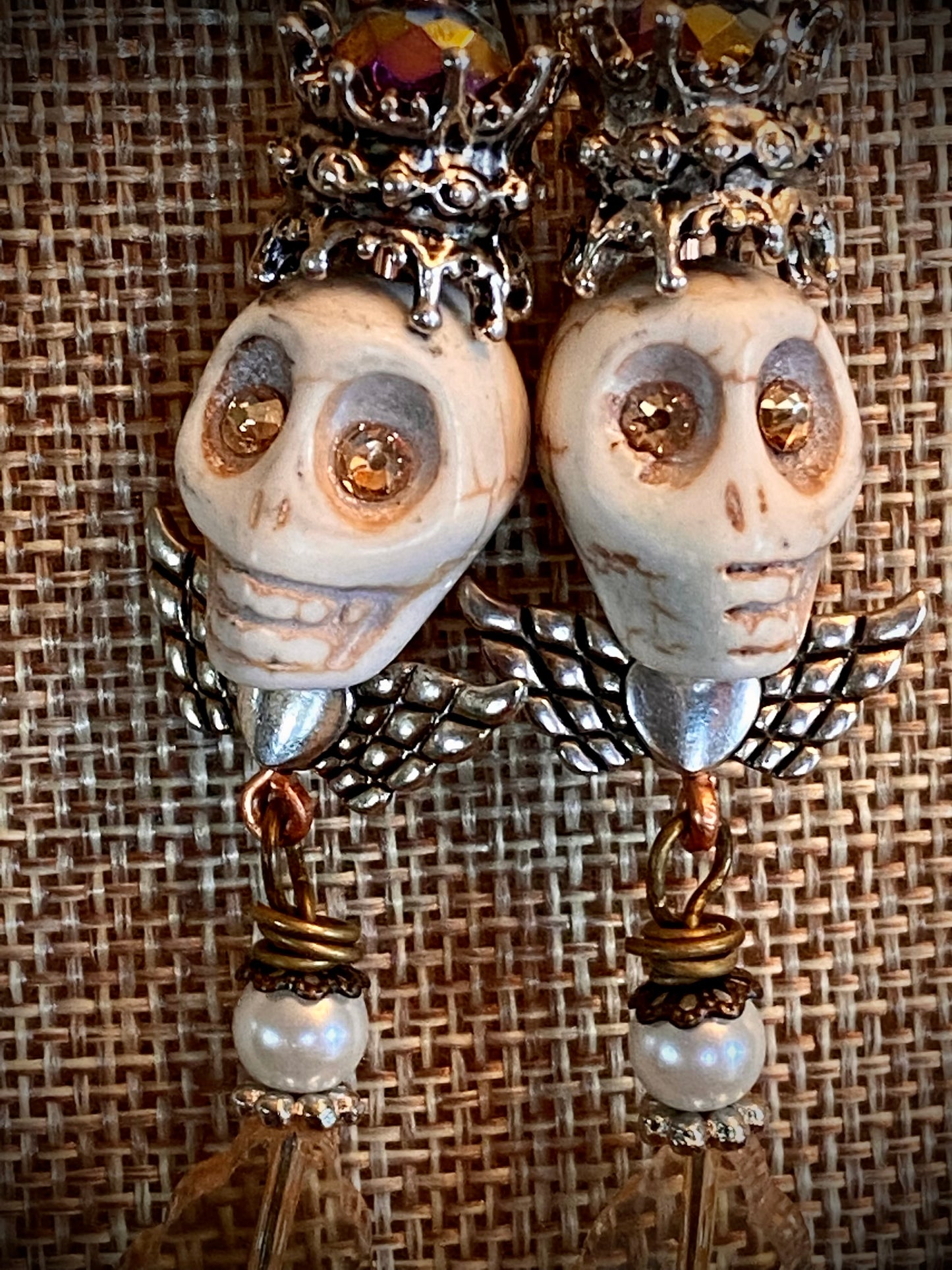 King Skully Earrings