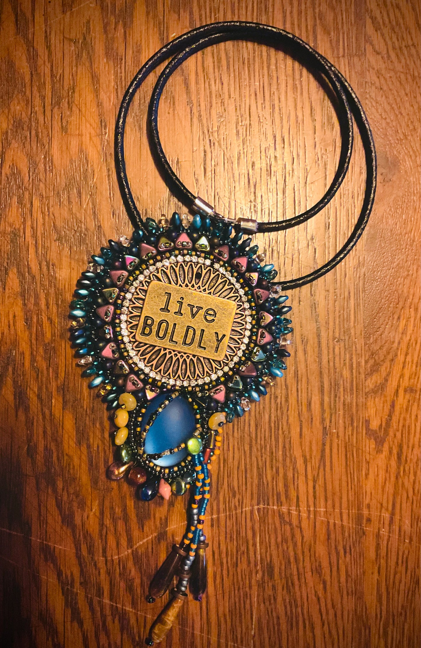 Live Boldly Necklace