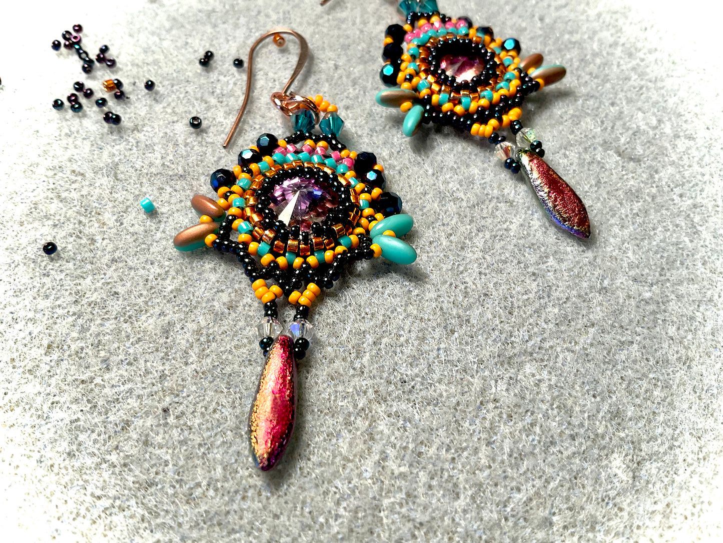 Sparkling Daggers Earrings