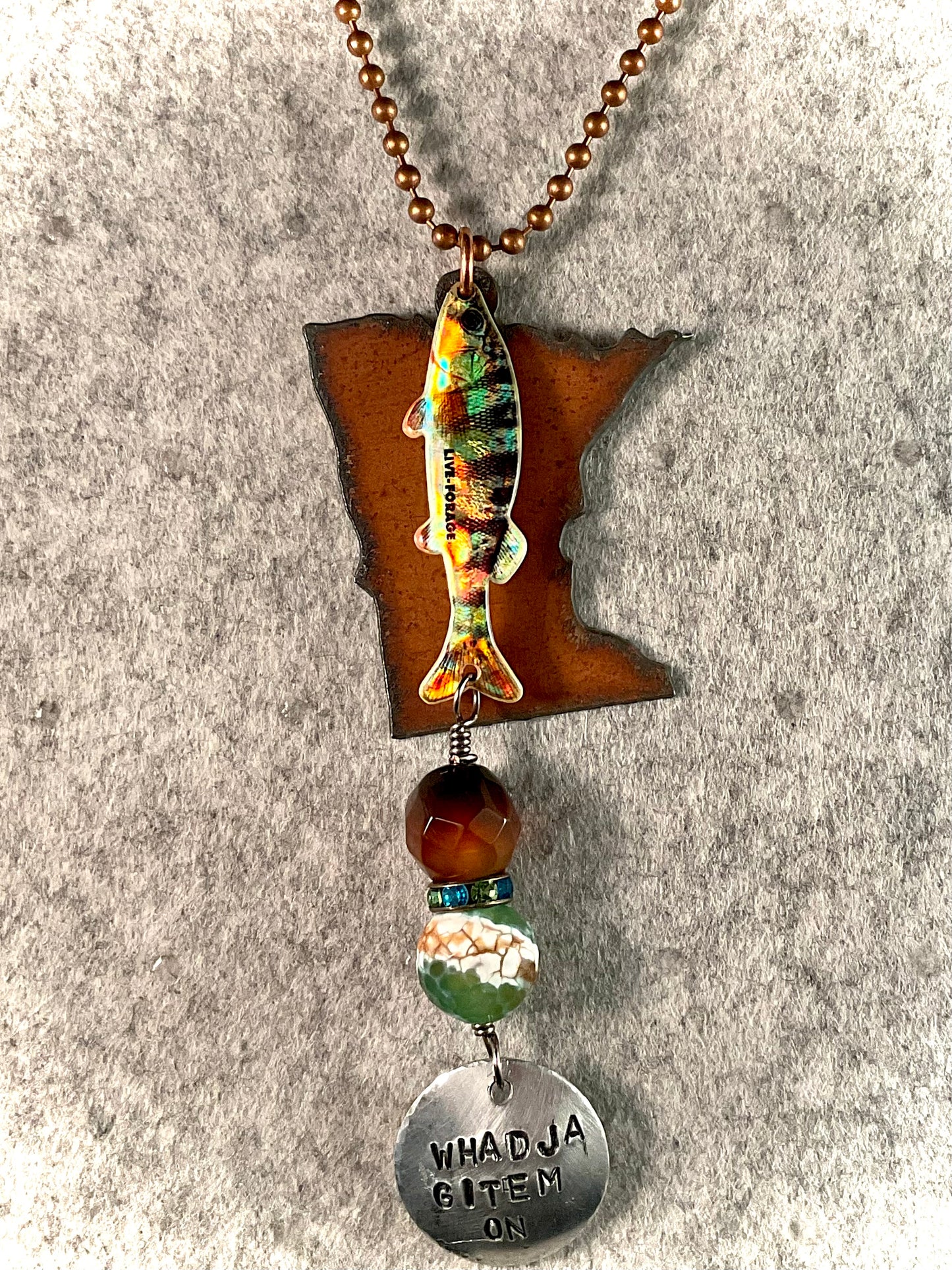 Minnesota Whadjabitemon Necklace