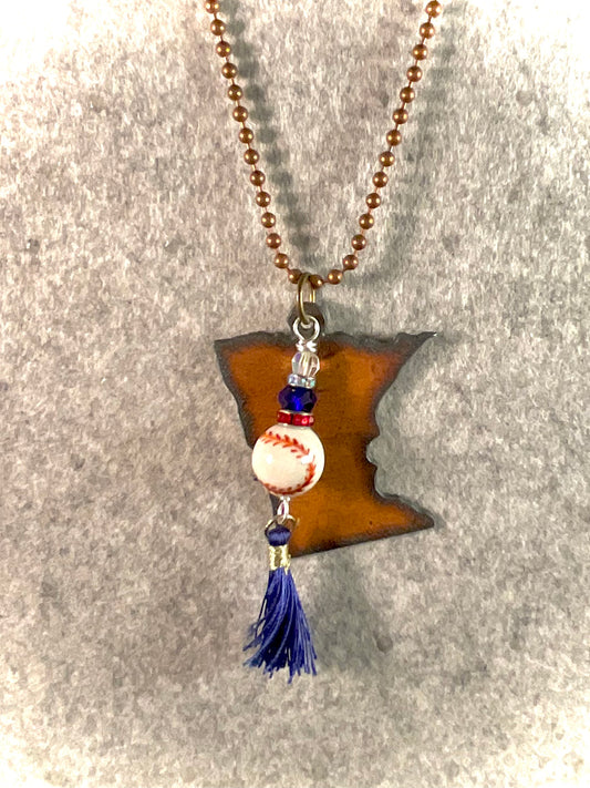 Take Me Out To The Ballgame Necklace