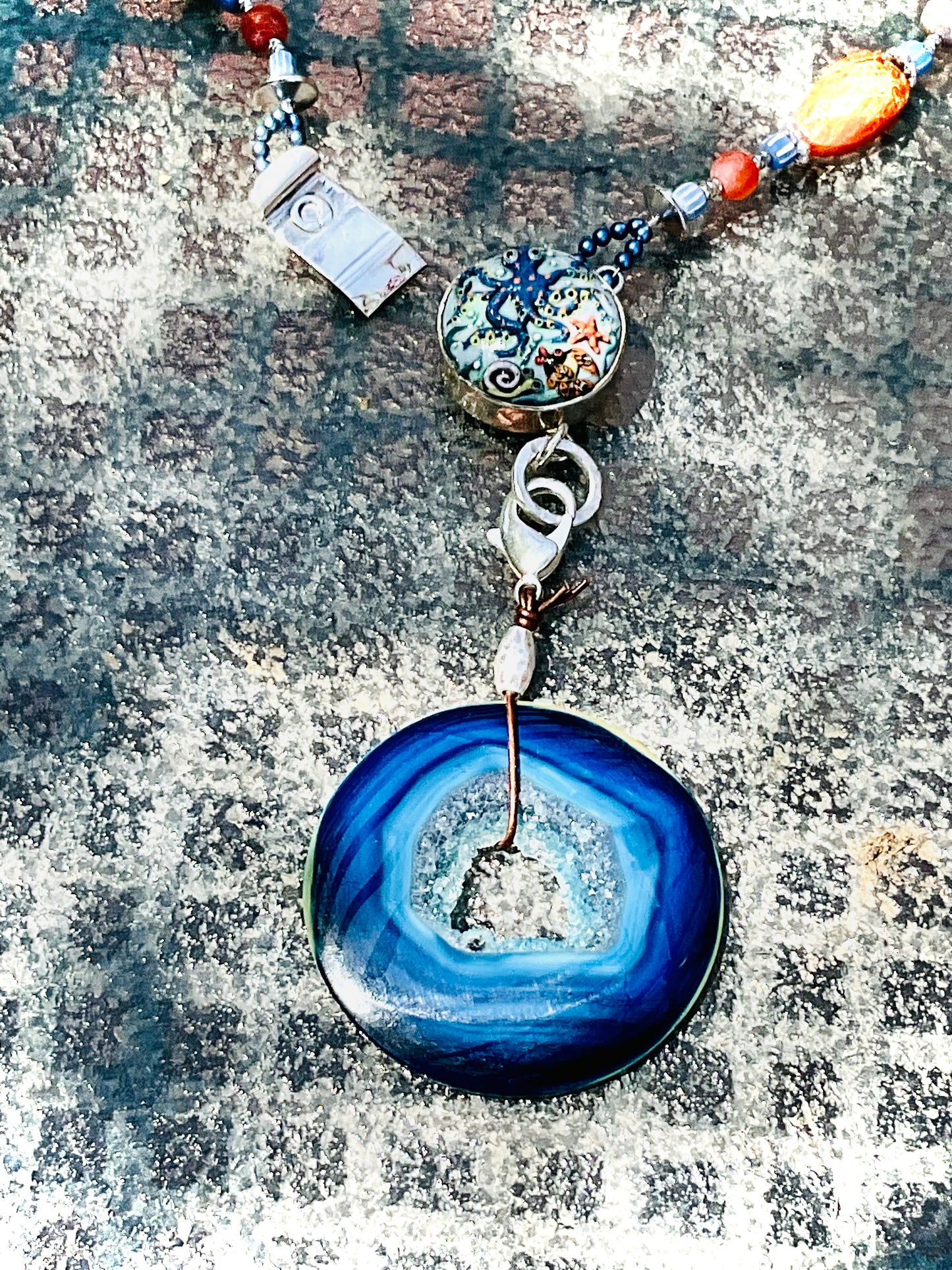 Where The Waves Meet The Sea Necklace