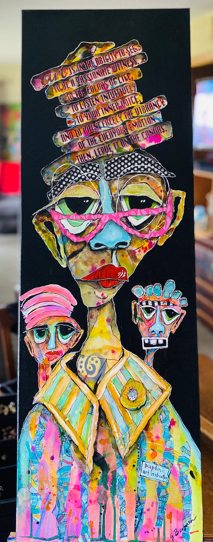 Painting - Daphne The Art Instructor